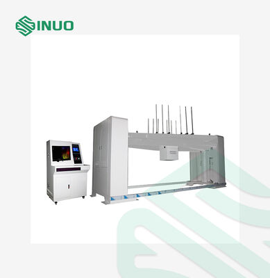 Система испытаний вращением аккумуляторных батарей электромобилей с вращением по нескольким осям на 360°, интеллектуальным управлением ПЛК и механическим зажимом для испытаний безопасности электромобилей