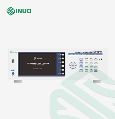 Дисплей LCD анализатора силы DC AC оборудования для испытаний безопасности Multi канала электрический